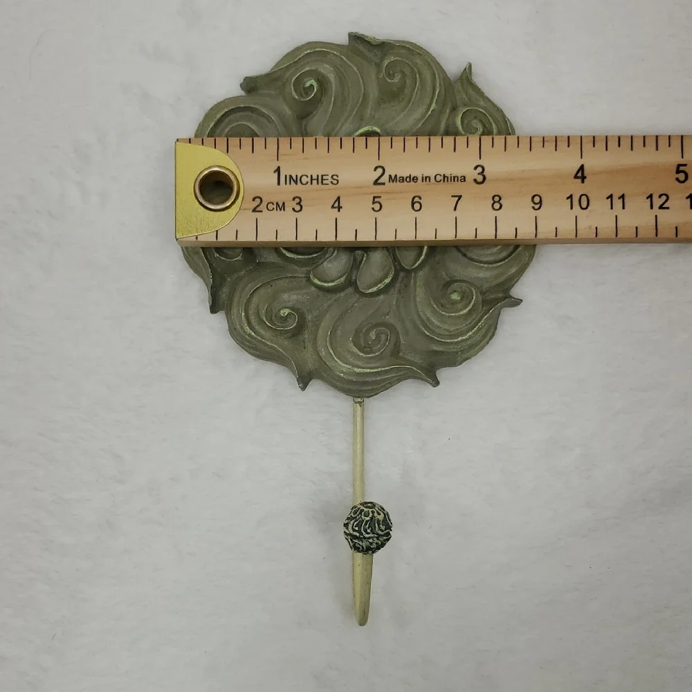 Decorative Floral Wall Hook Towel Hook